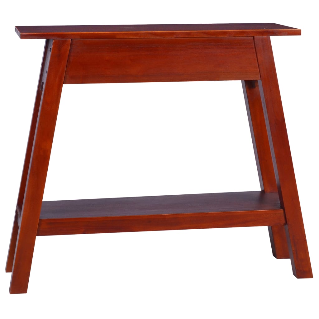 Table console Marron classique 90x30x75 cm Bois d'acajou massif - XIOS