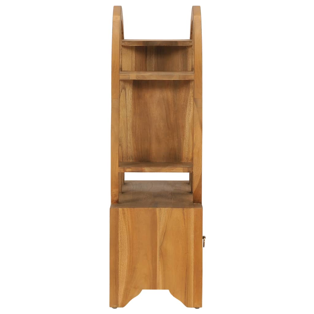 Armoire avec étagère Yin Yang 68x26x83 cm Bois de teck massif - XIOS