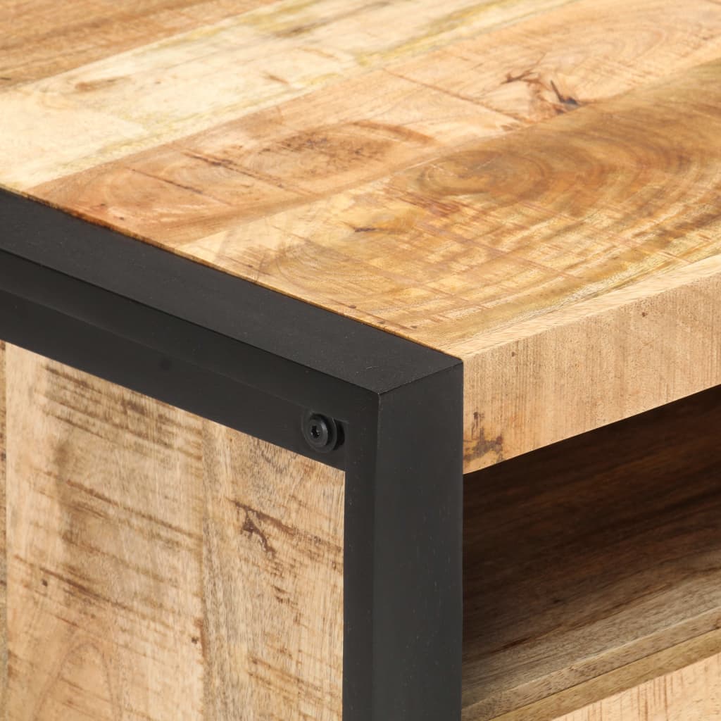Table basse 100x50x40 cm Bois de manguier brut - XIOS