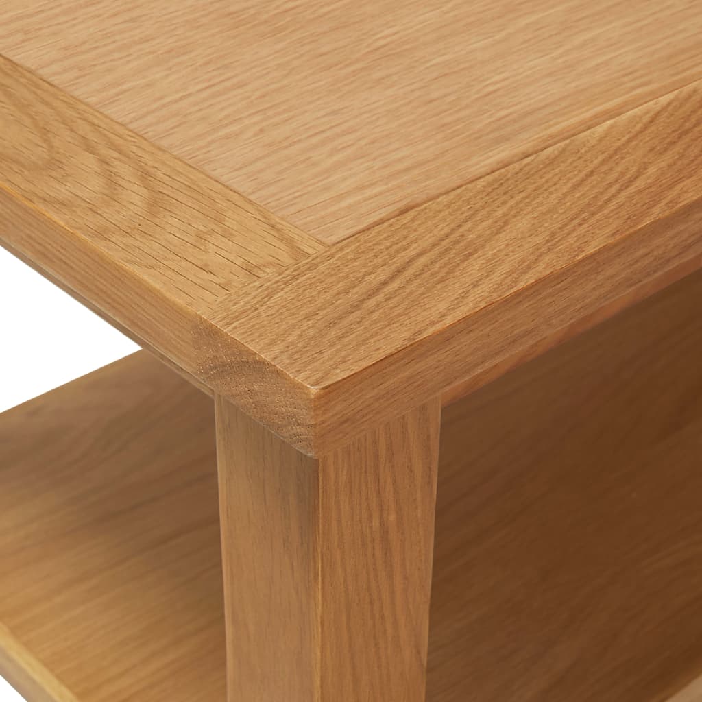 Table basse 90x45x40 cm Bois de chêne massif - XIOS