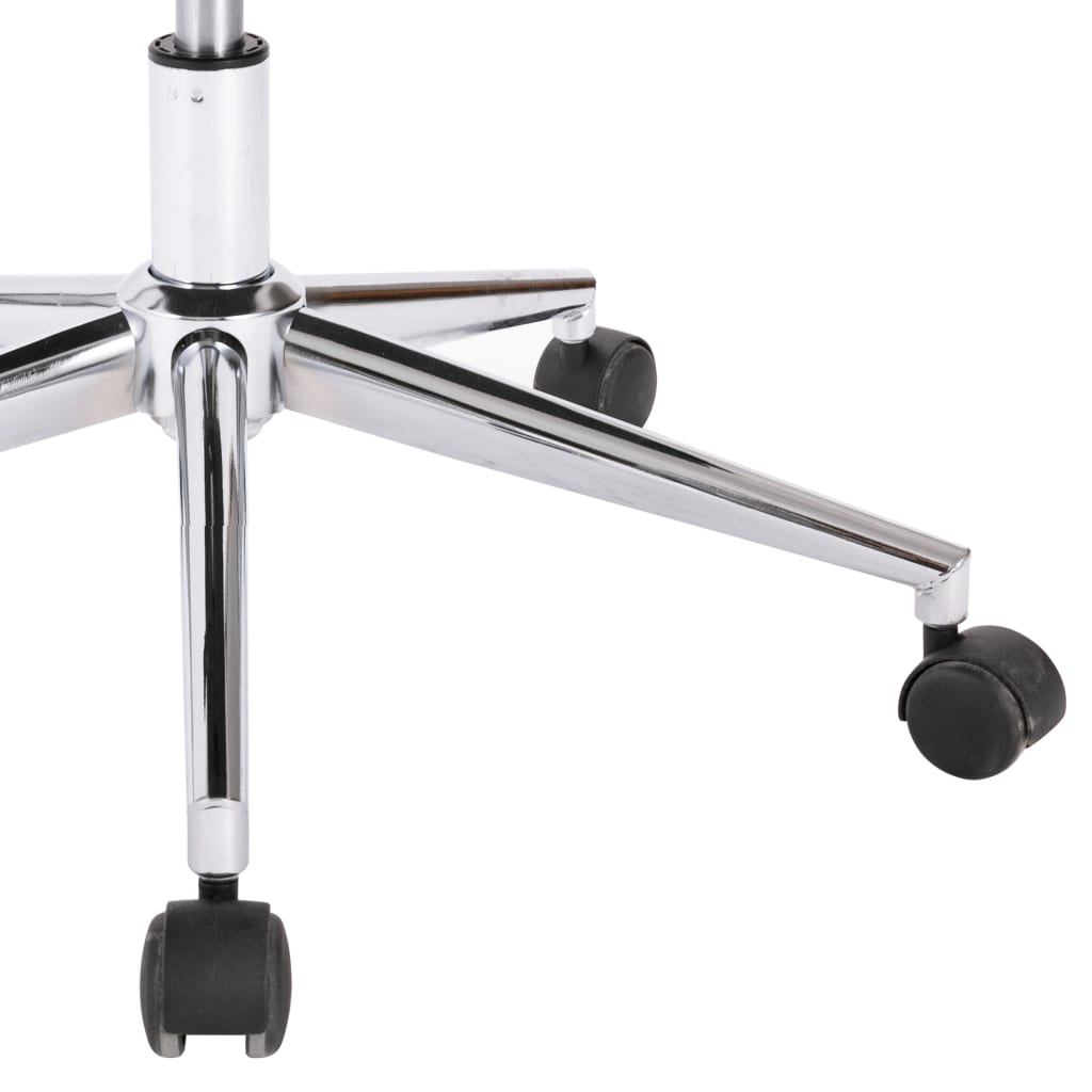 Chaise pivotante de bureau Blanc Similicuir - XIOS