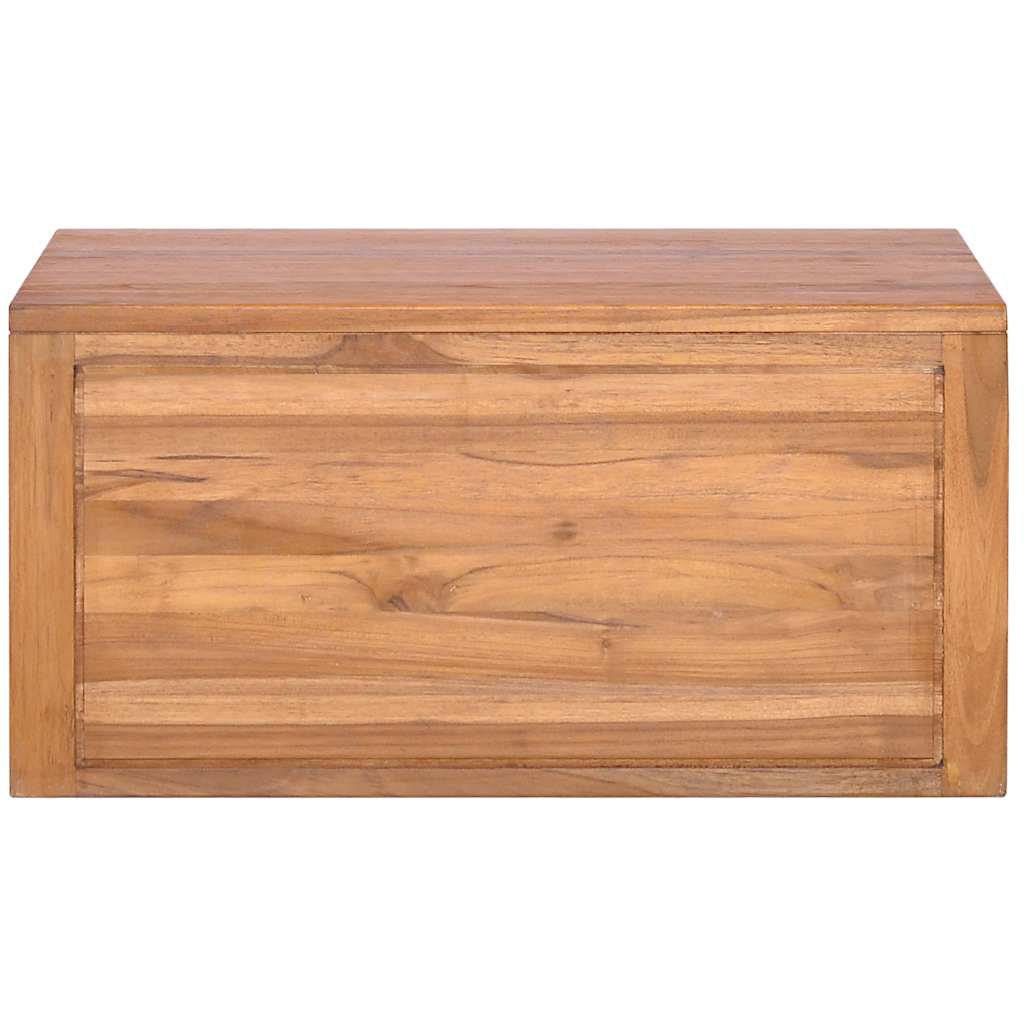 Armoire murale de salle de bain 60x45x30 cm Bois de teck massif - XIOS