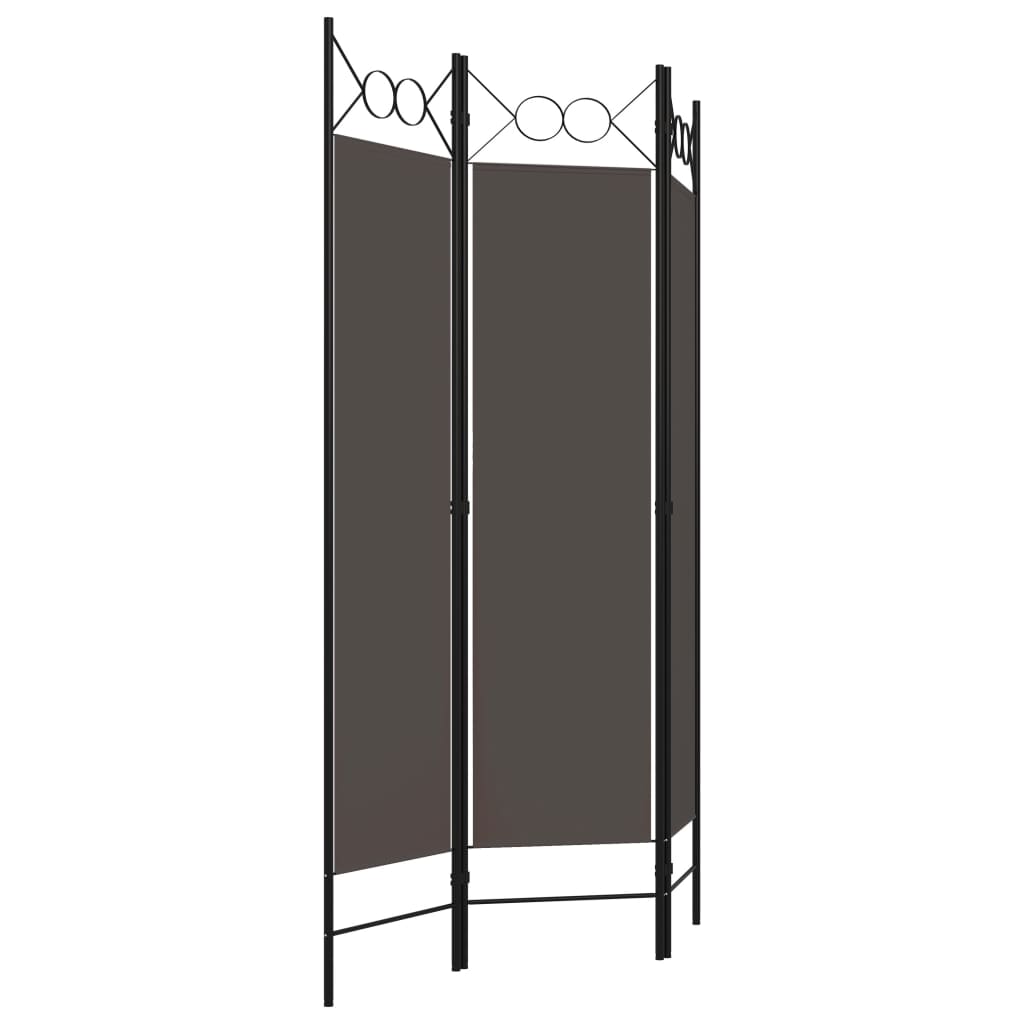 Cloison de séparation 3 panneaux Anthracite 120x180 cm - XIOS