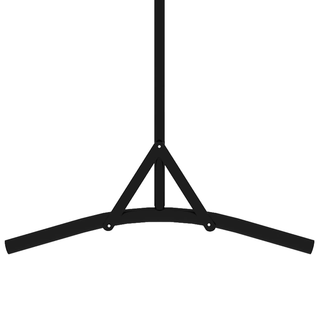 Cloison de séparation anthracite 175x180 cm tissu - XIOS