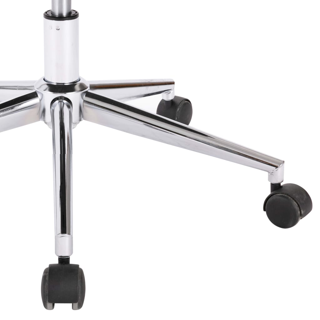 Chaises pivotantes à manger lot de 4 taupe tissu - XIOS