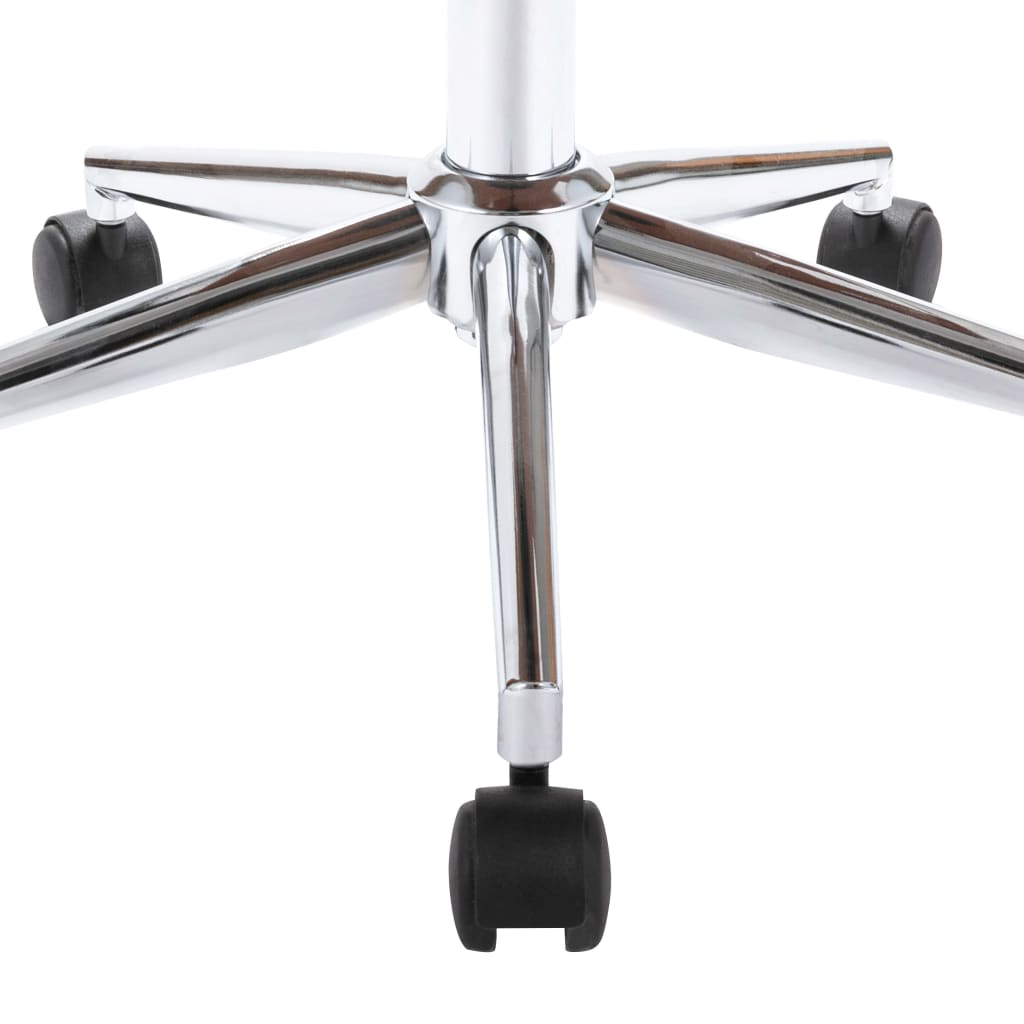 Chaises pivotantes à manger lot de 6 noir similicuir - XIOS