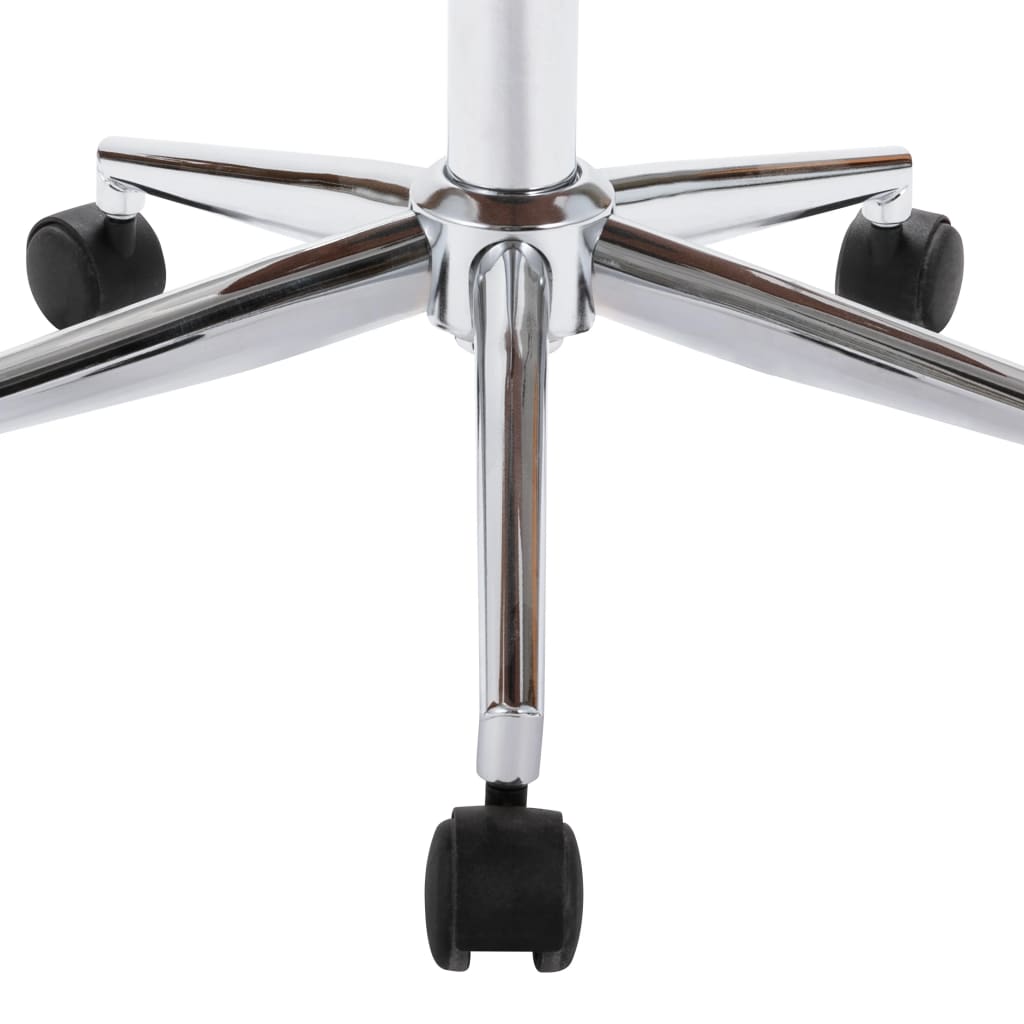 Chaises pivotantes à manger lot de 4 Blanc Similicuir - XIOS