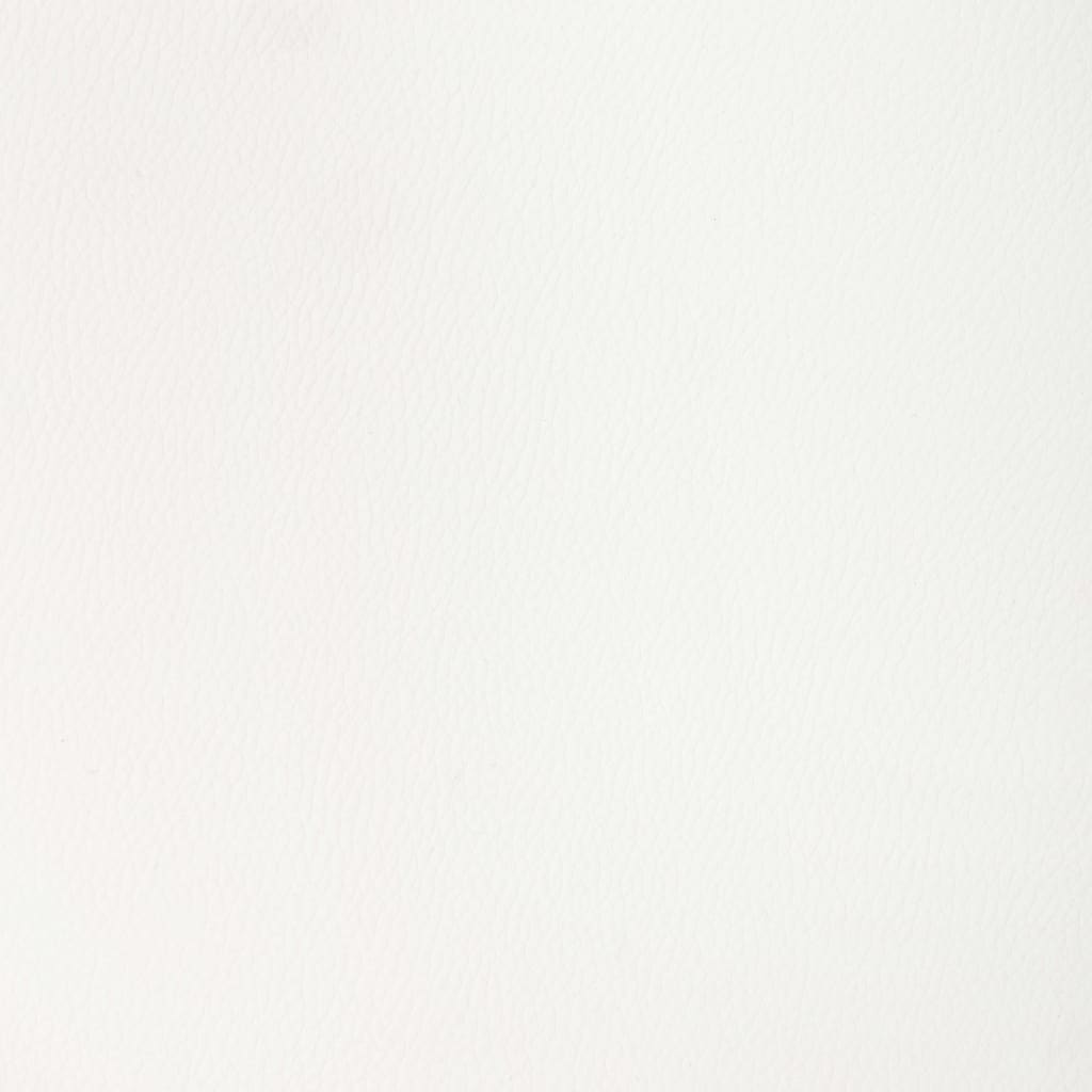 Chaises pivotantes à manger lot de 4 Blanc Similicuir - XIOS