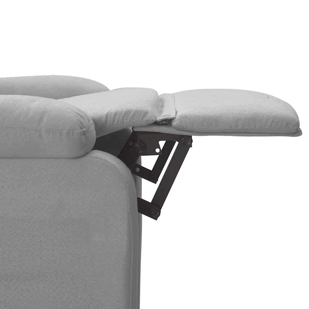 Fauteuil de massage Gris clair Tissu - XIOS