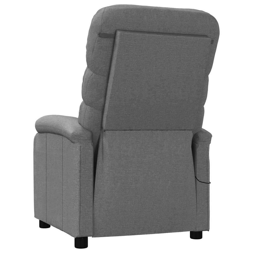 Fauteuil de massage Gris foncé Tissu - XIOS