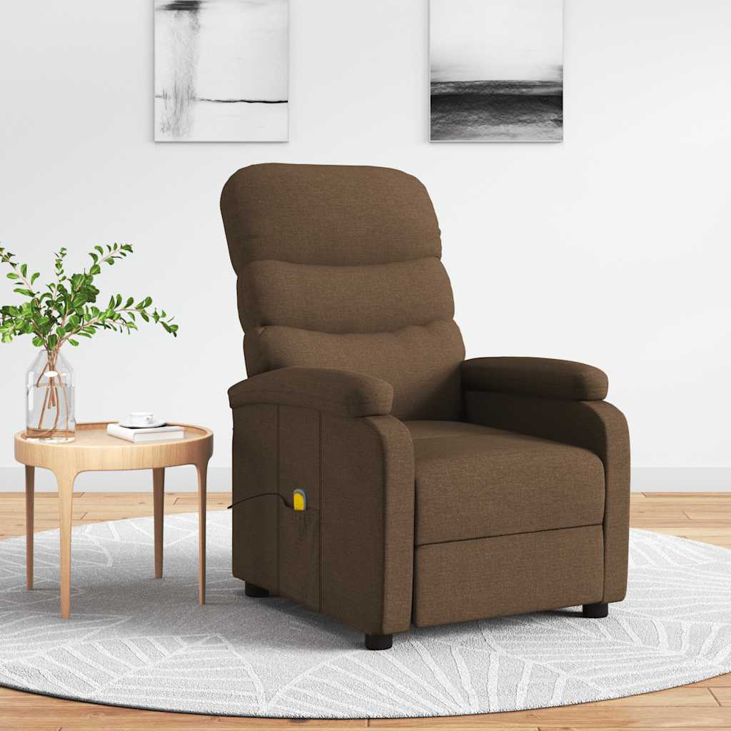 Fauteuil de massage Marron Tissu - XIOS
