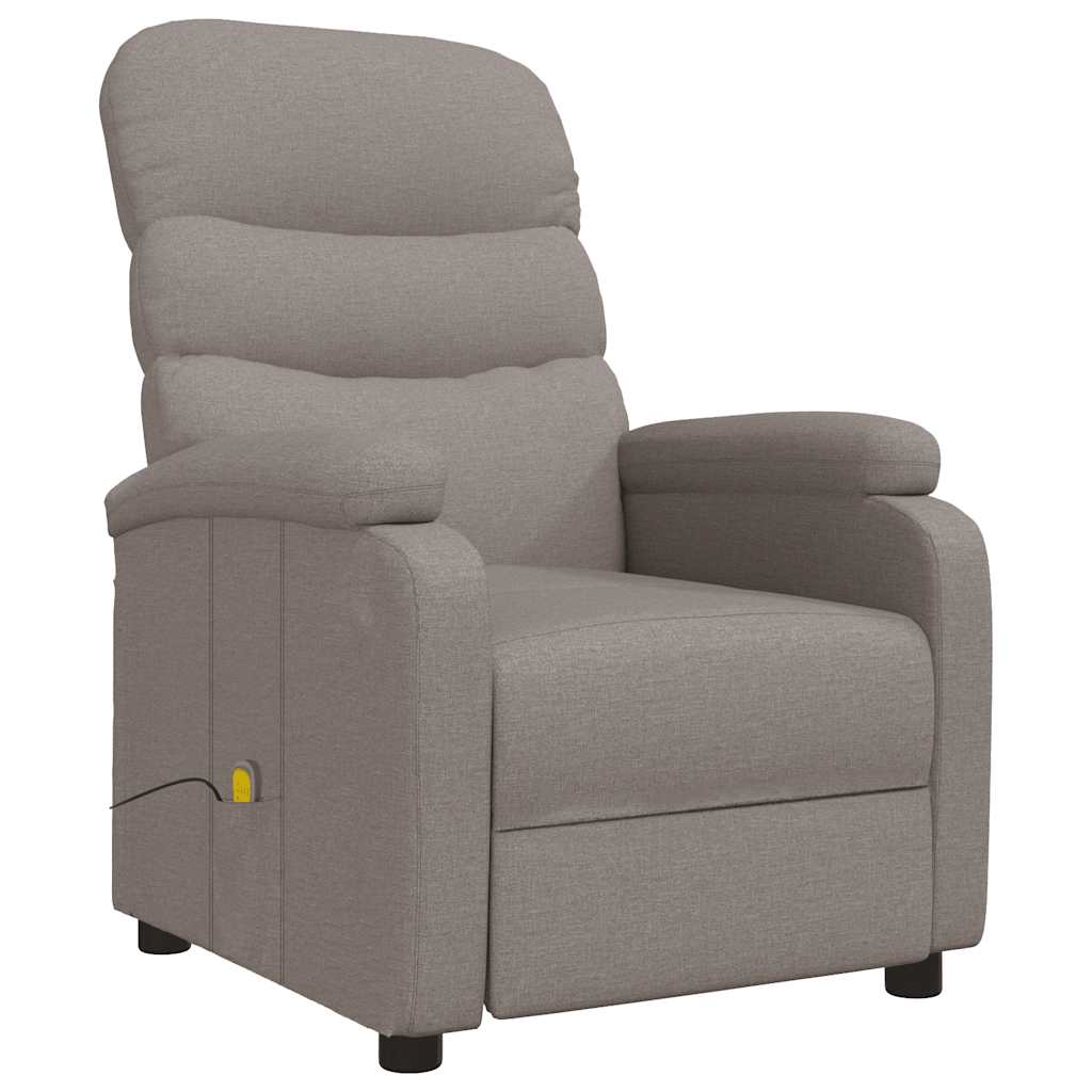 Fauteuil de massage Taupe Tissu - XIOS