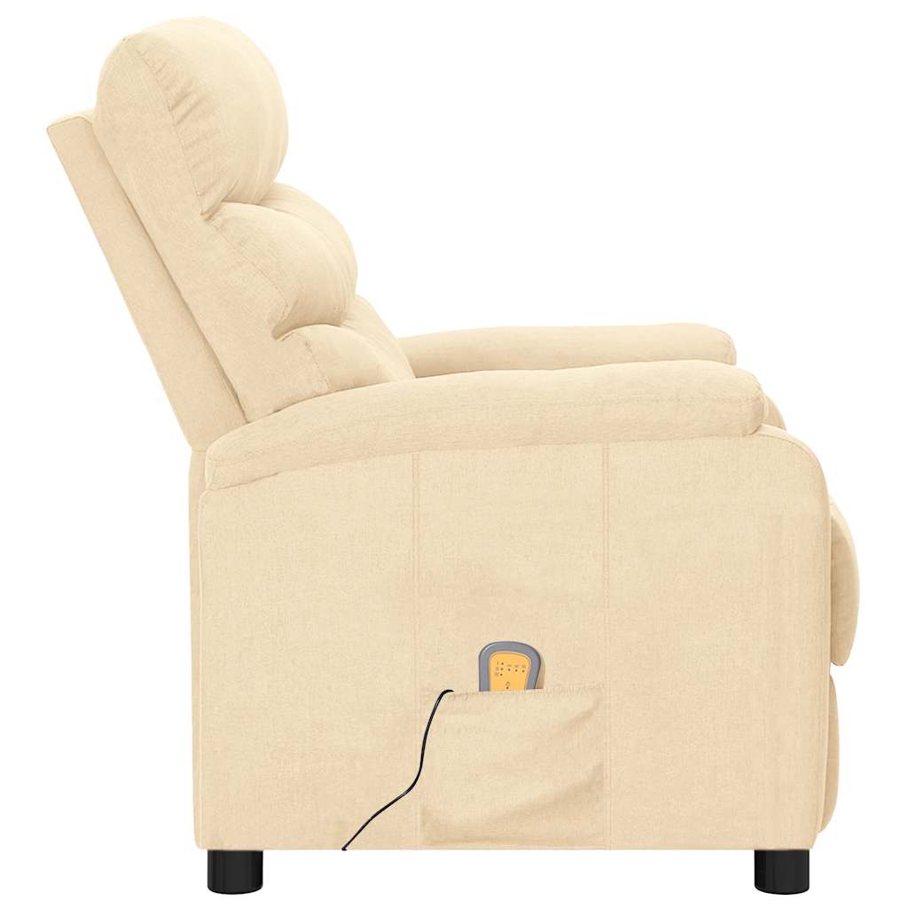 Fauteuil de massage Crème Tissu - XIOS