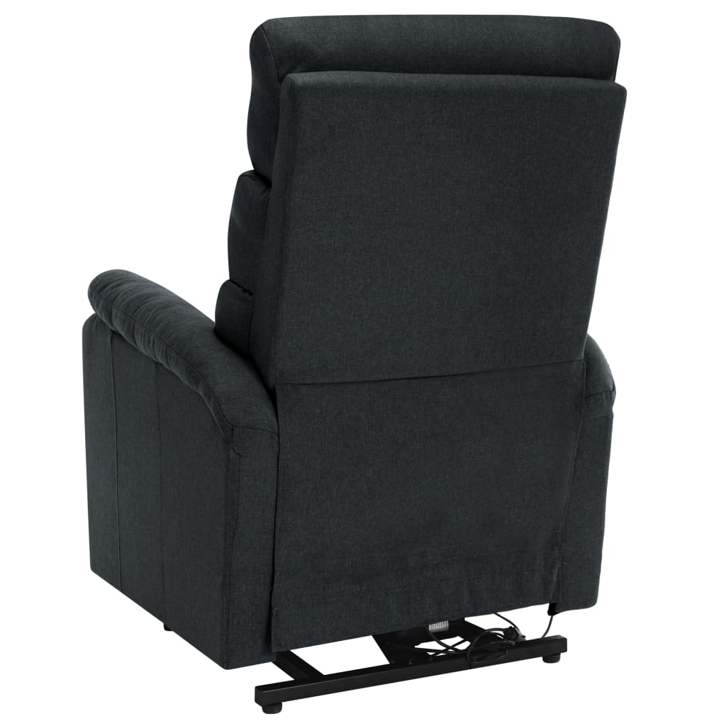Fauteuil de massage inclinable Gris foncé Tissu - XIOS