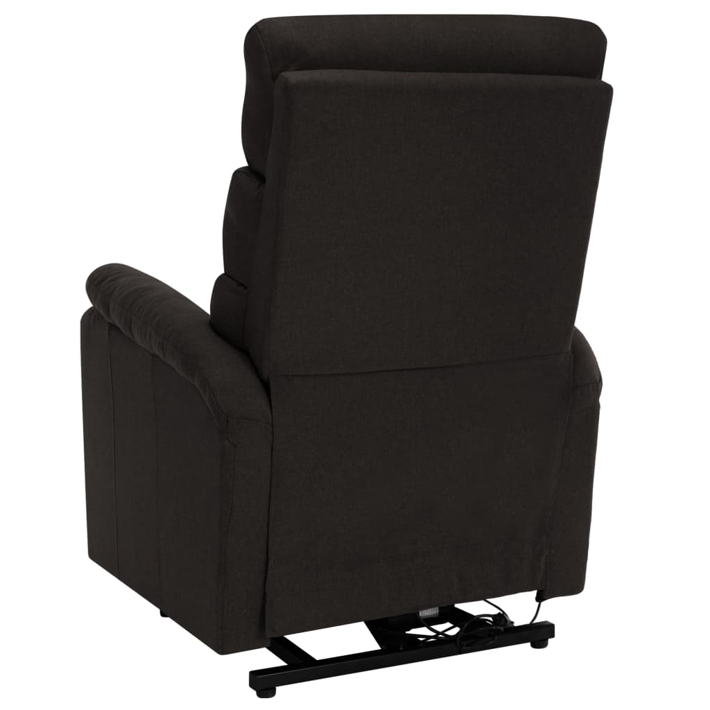 Fauteuil de massage Marron foncé Tissu - XIOS