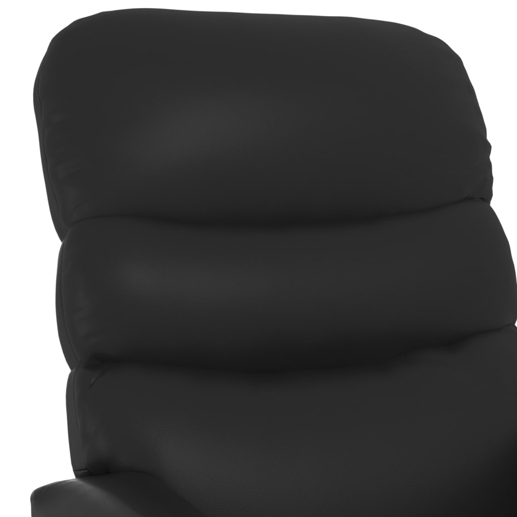Fauteuil Noir Similicuir - XIOS