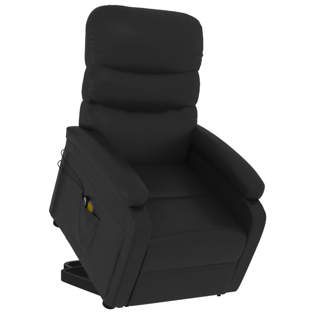 Fauteuil de massage Noir Similicuir - XIOS