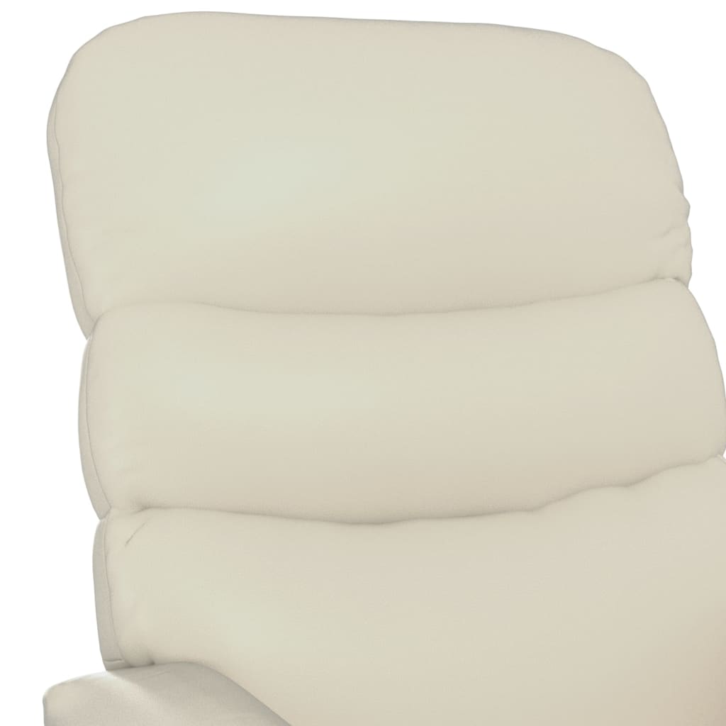 Fauteuil de massage Blanc crème Similicuir - XIOS