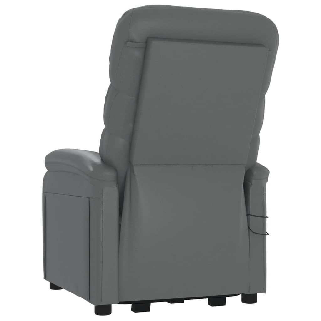 Fauteuil de massage Anthracite Similicuir - XIOS