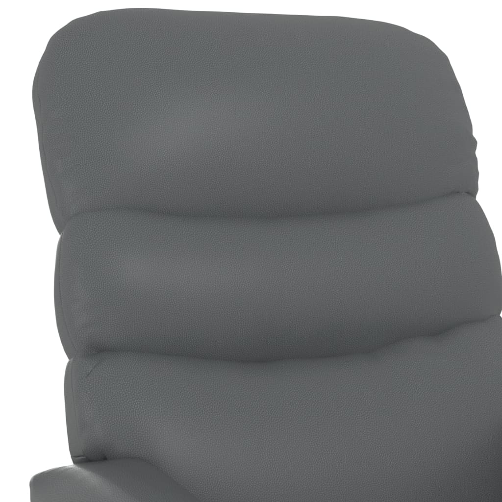 Fauteuil de massage Anthracite Similicuir - XIOS