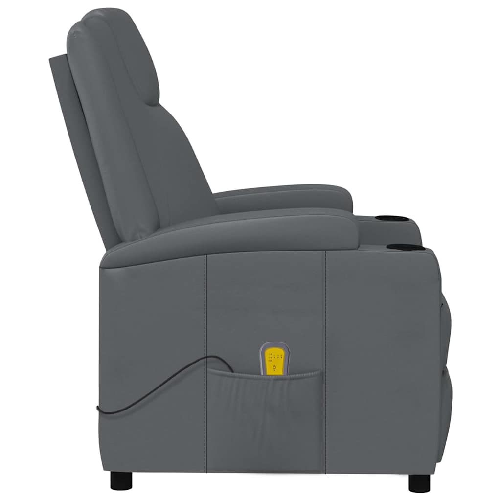 Fauteuil de massage Anthracite Similicuir - XIOS