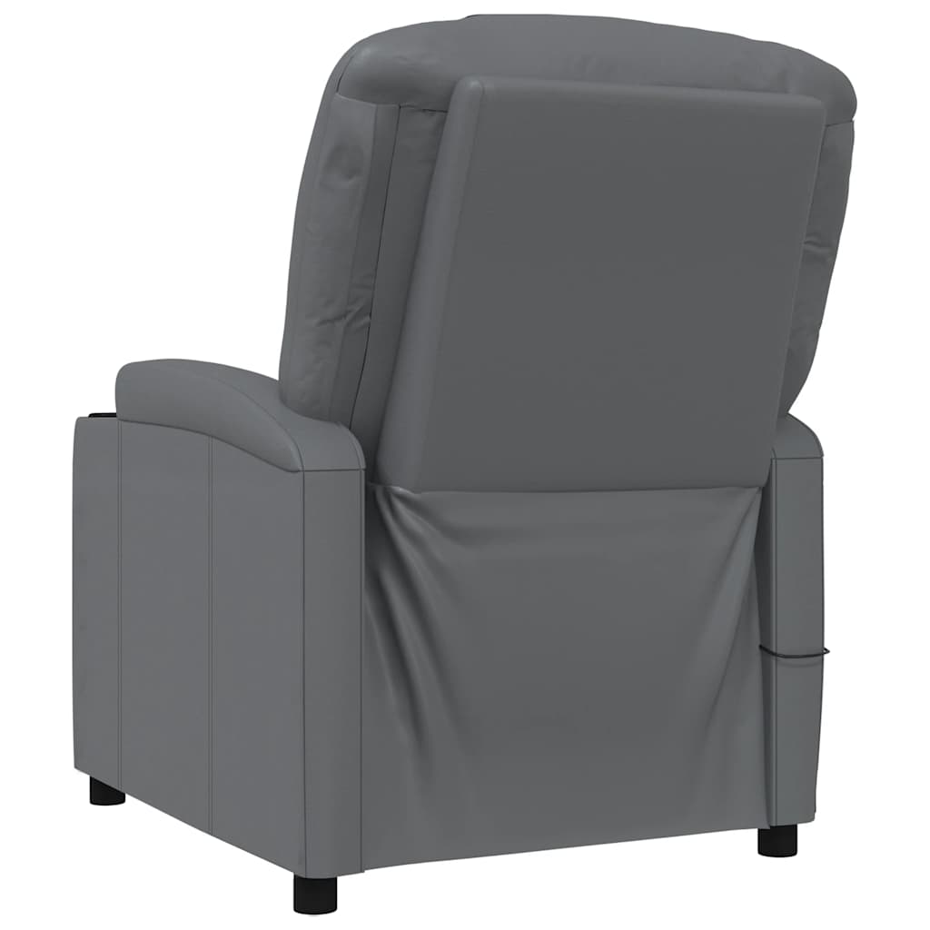 Fauteuil de massage Anthracite Similicuir - XIOS