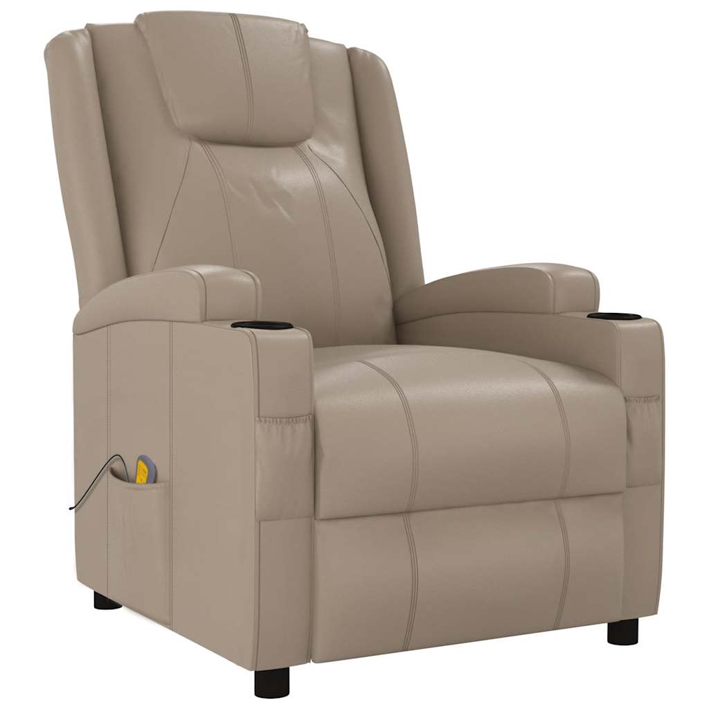 Fauteuil de massage Cappuccino Similicuir - XIOS