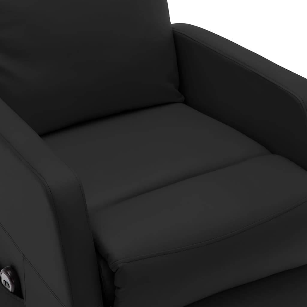 Fauteuil Noir Similicuir - XIOS