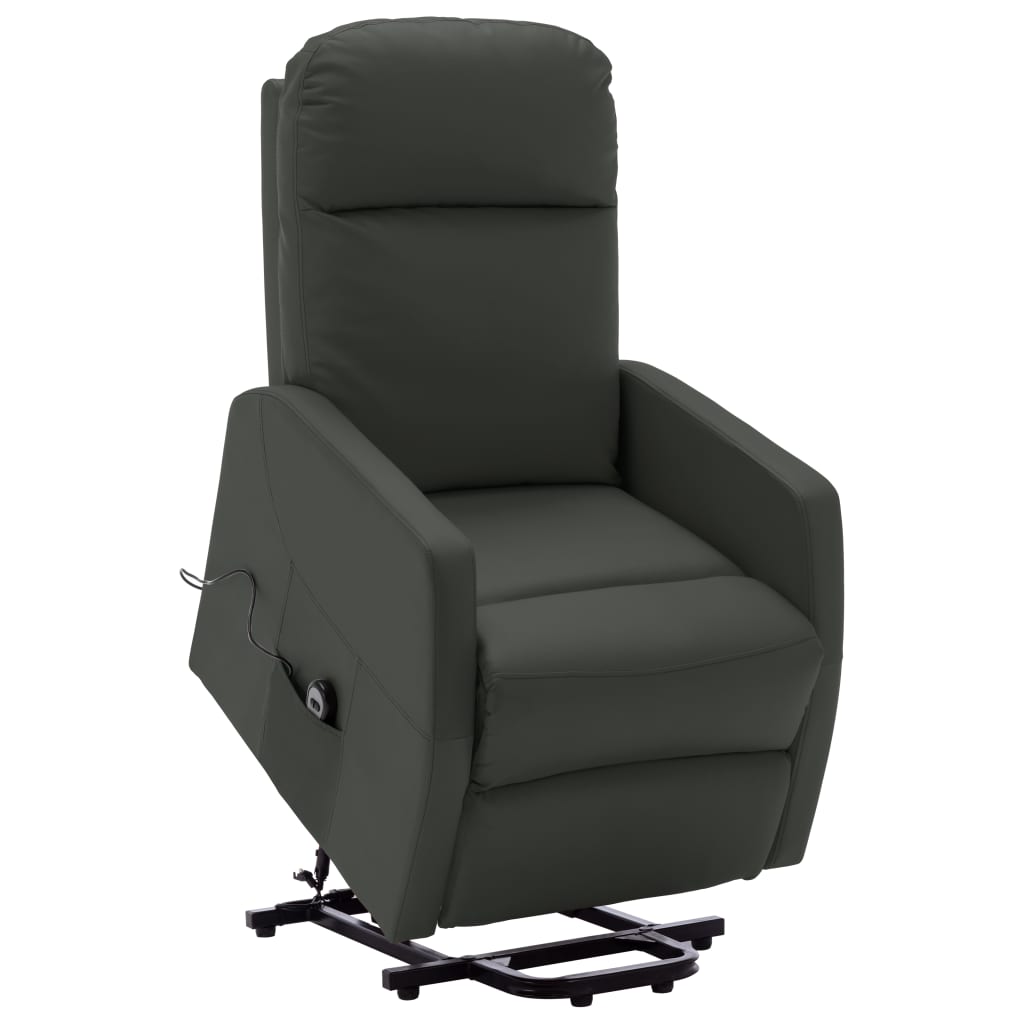 Fauteuil Anthracite Similicuir - XIOS