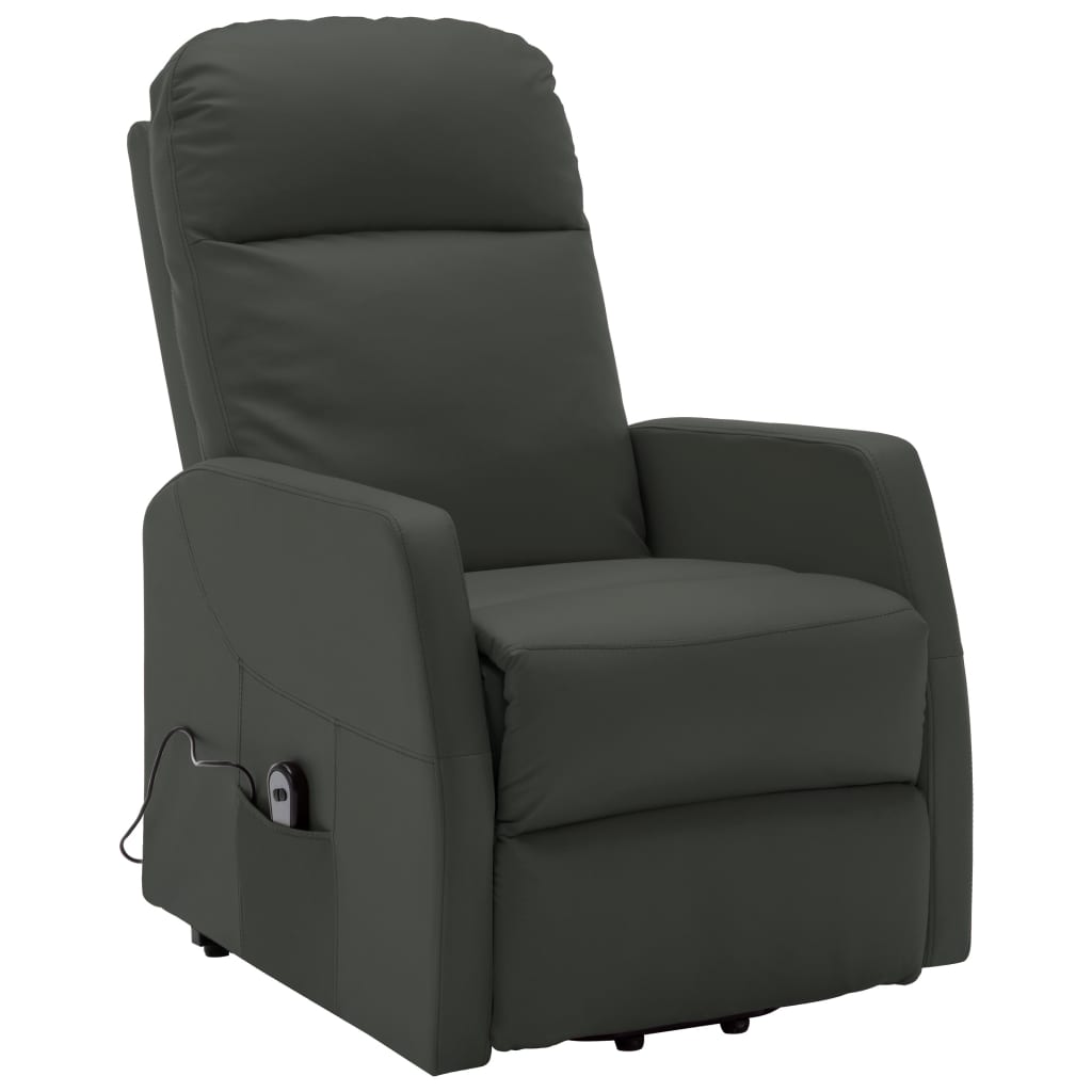 Fauteuil Anthracite Similicuir - XIOS