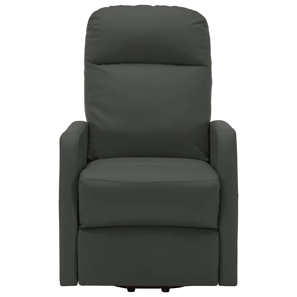 Fauteuil Anthracite Similicuir