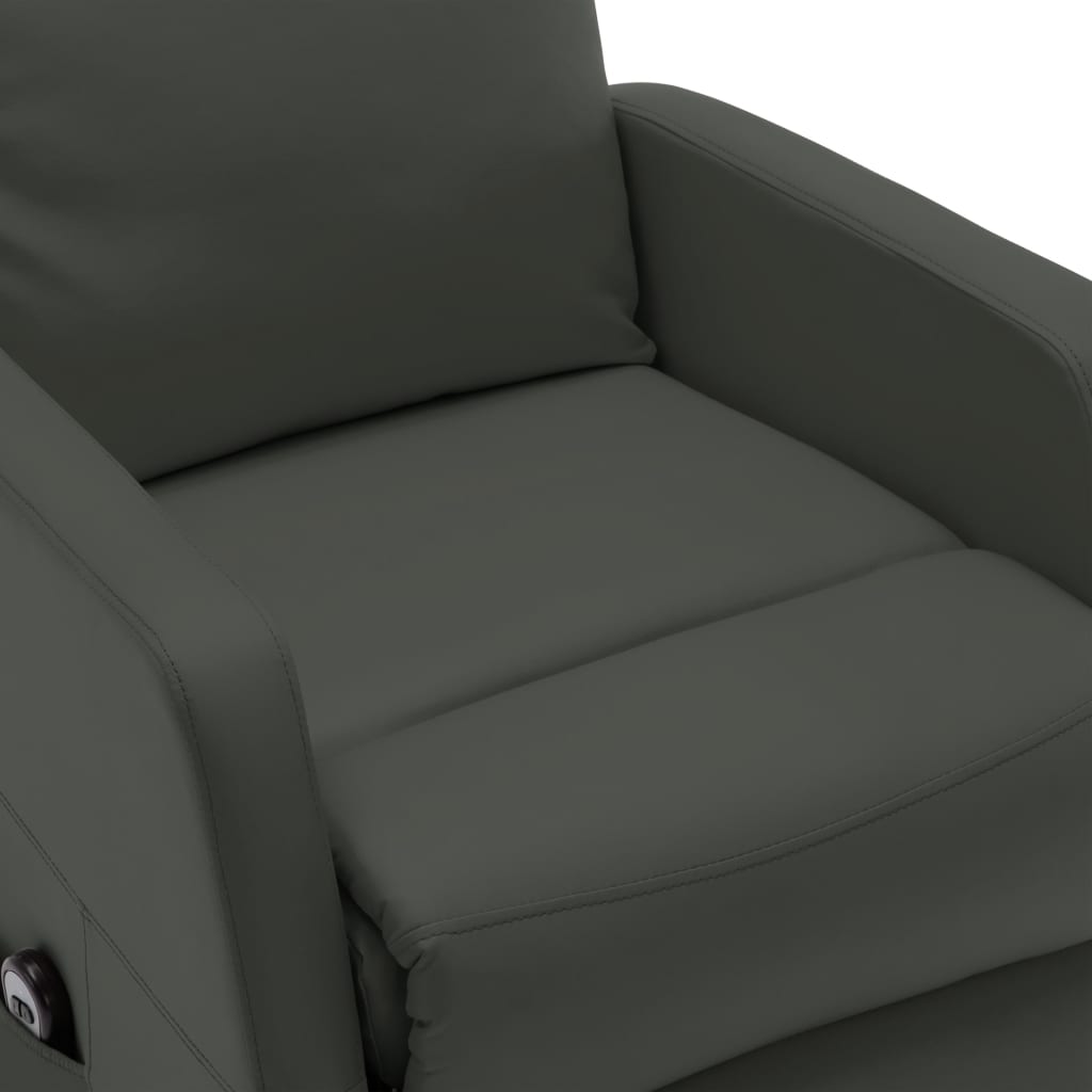 Fauteuil Anthracite Similicuir - XIOS