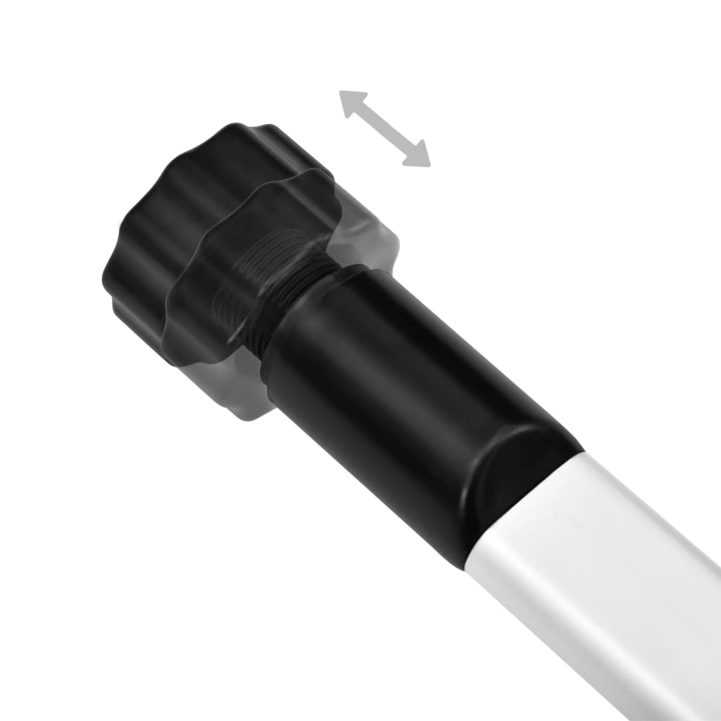 Système de garde-robe télescopique avec barres Aluminium - XIOS