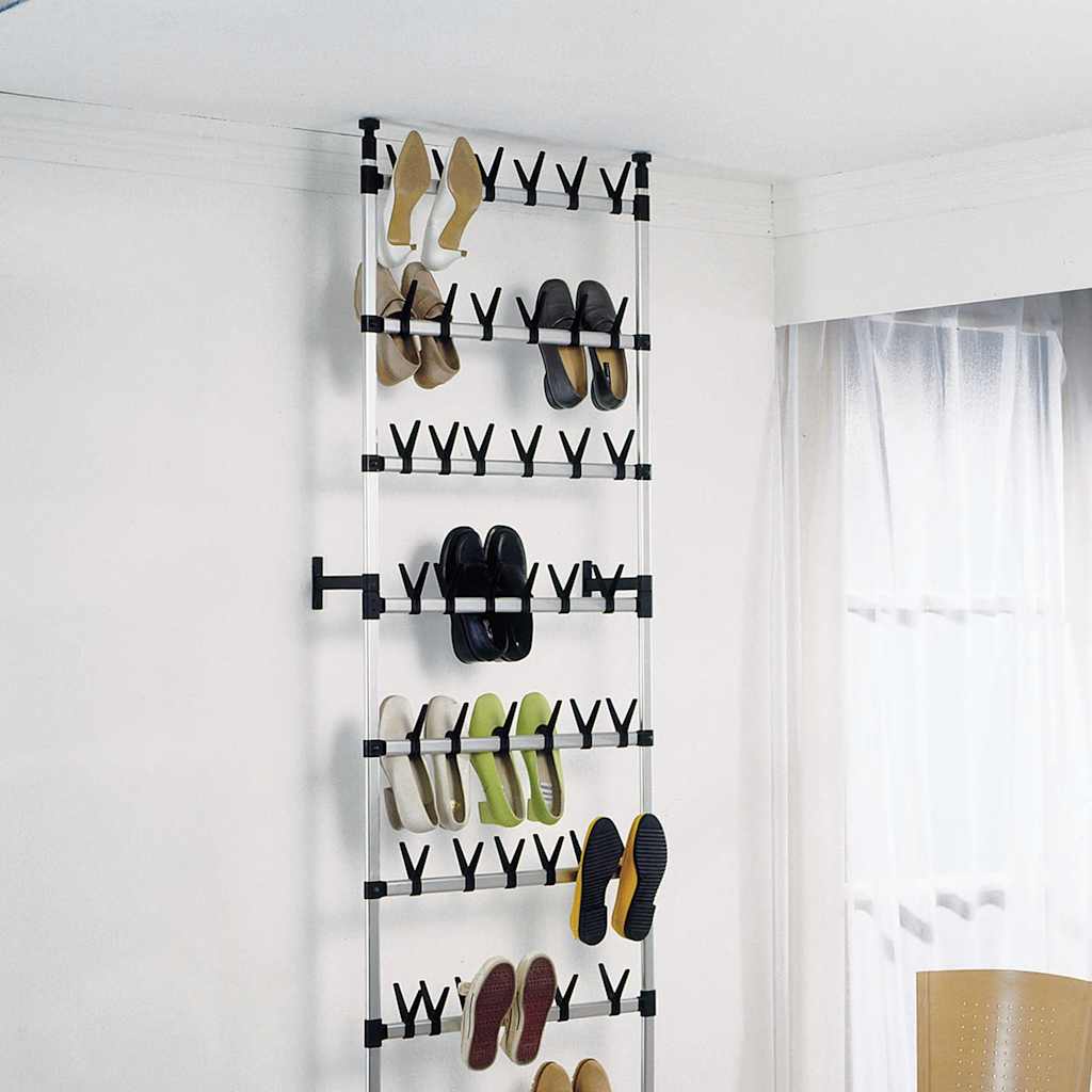 Étagère à chaussures télescopique avec barres Aluminium - XIOS