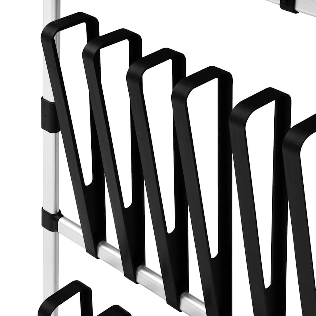 Étagère à chaussures télescopique avec barres Aluminium - XIOS