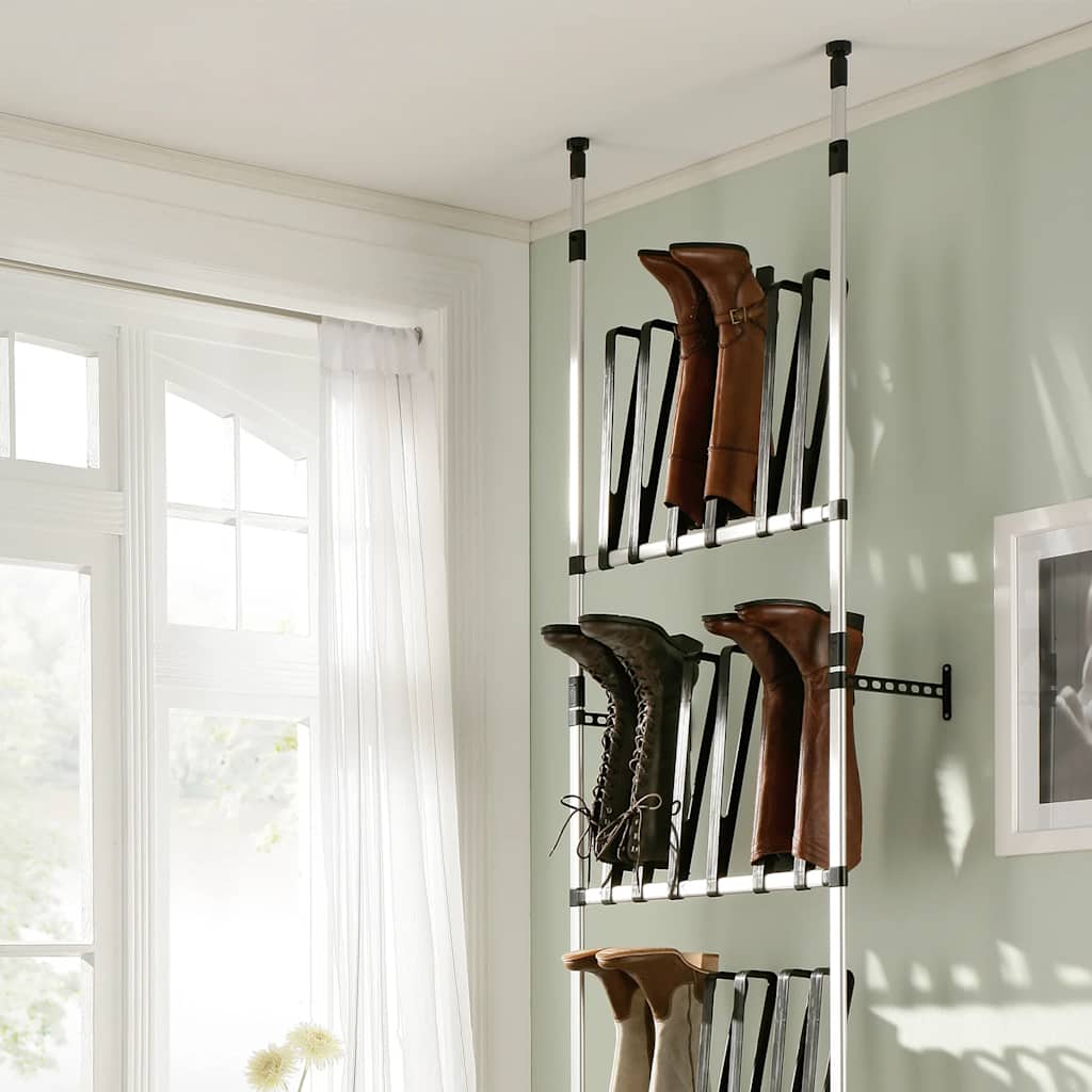 Étagère à bottes télescopique avec barres Aluminium - XIOS