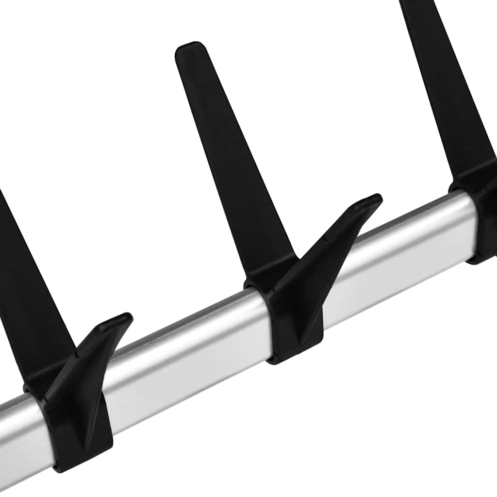 Système de garde-robe télescopique barres et étagère Aluminium - XIOS