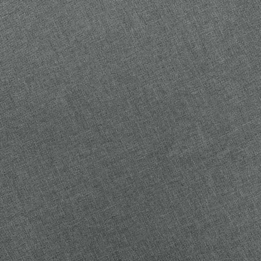 Fauteuil avec repose-pied Gris clair Tissu - XIOS