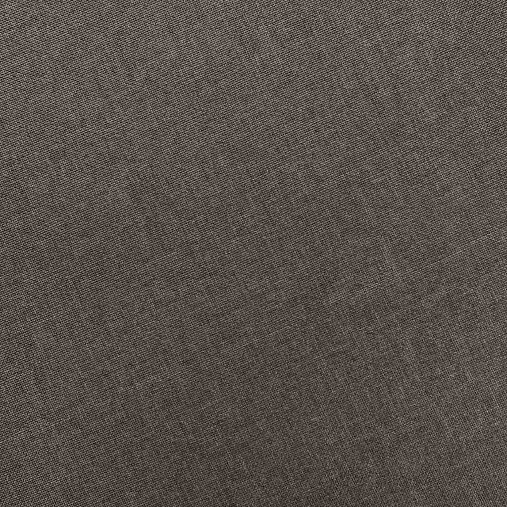 Fauteuil avec repose-pied Taupe Tissu - XIOS