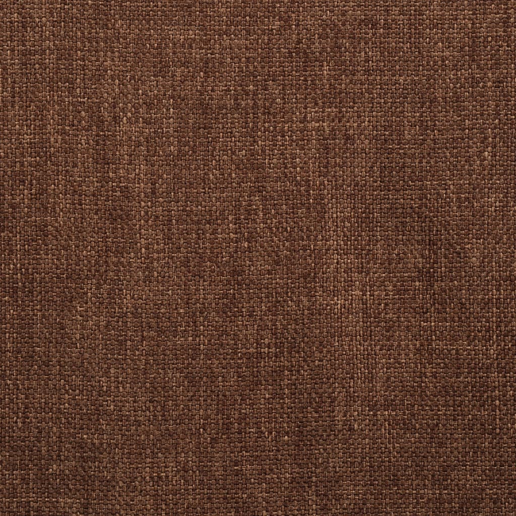 Chaises à manger lot de 2 marron tissu - XIOS