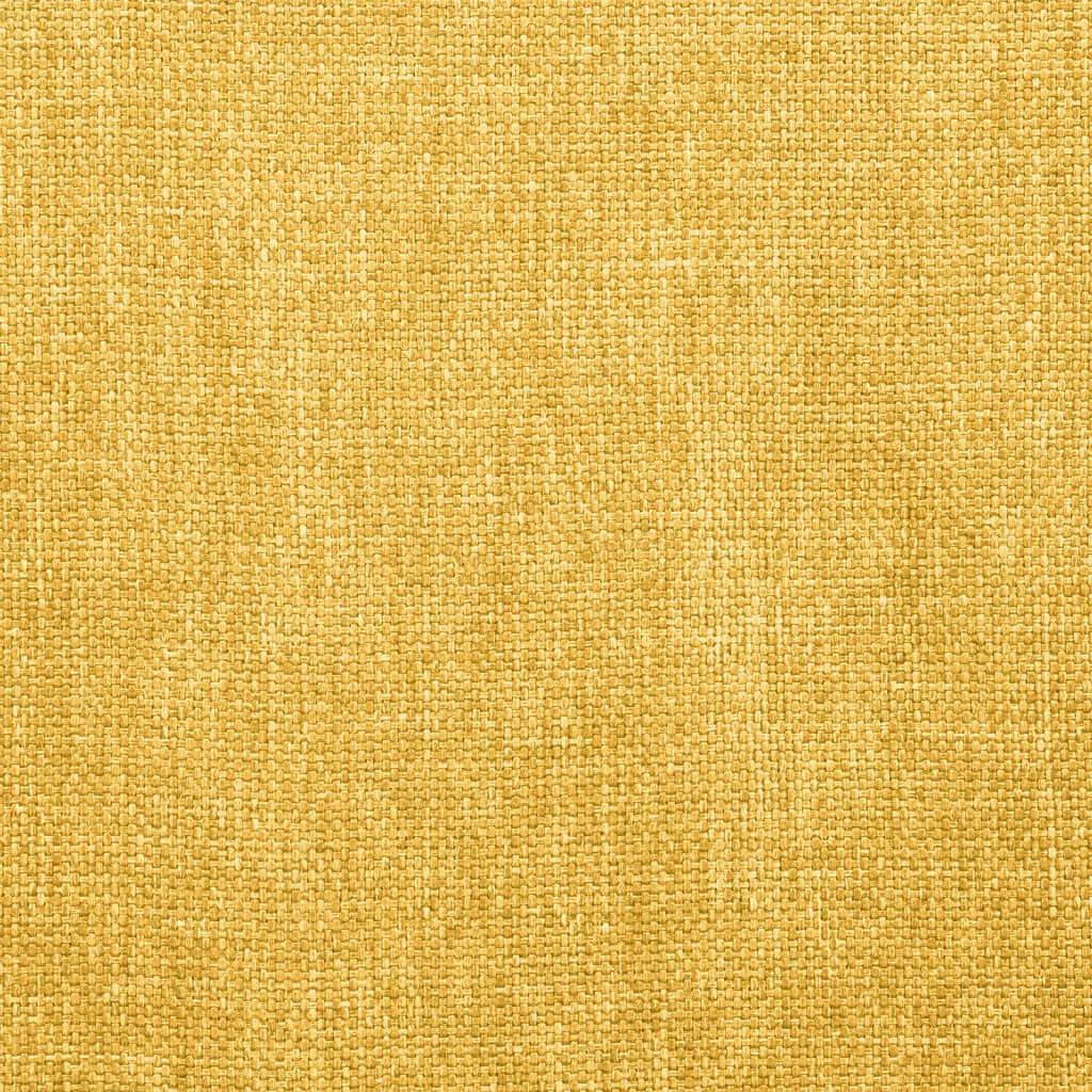 Chaises à manger lot de 2 jaune tissu - XIOS