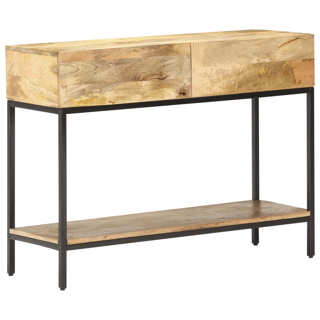 Table console 100x35x76 cm Bois de manguier massif - XIOS