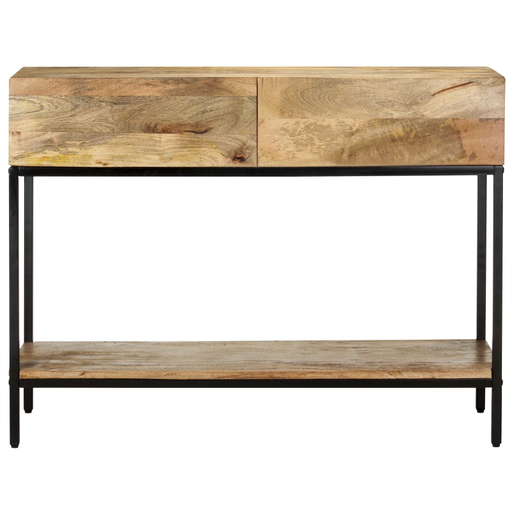 Table console 100x35x76 cm Bois de manguier massif - XIOS