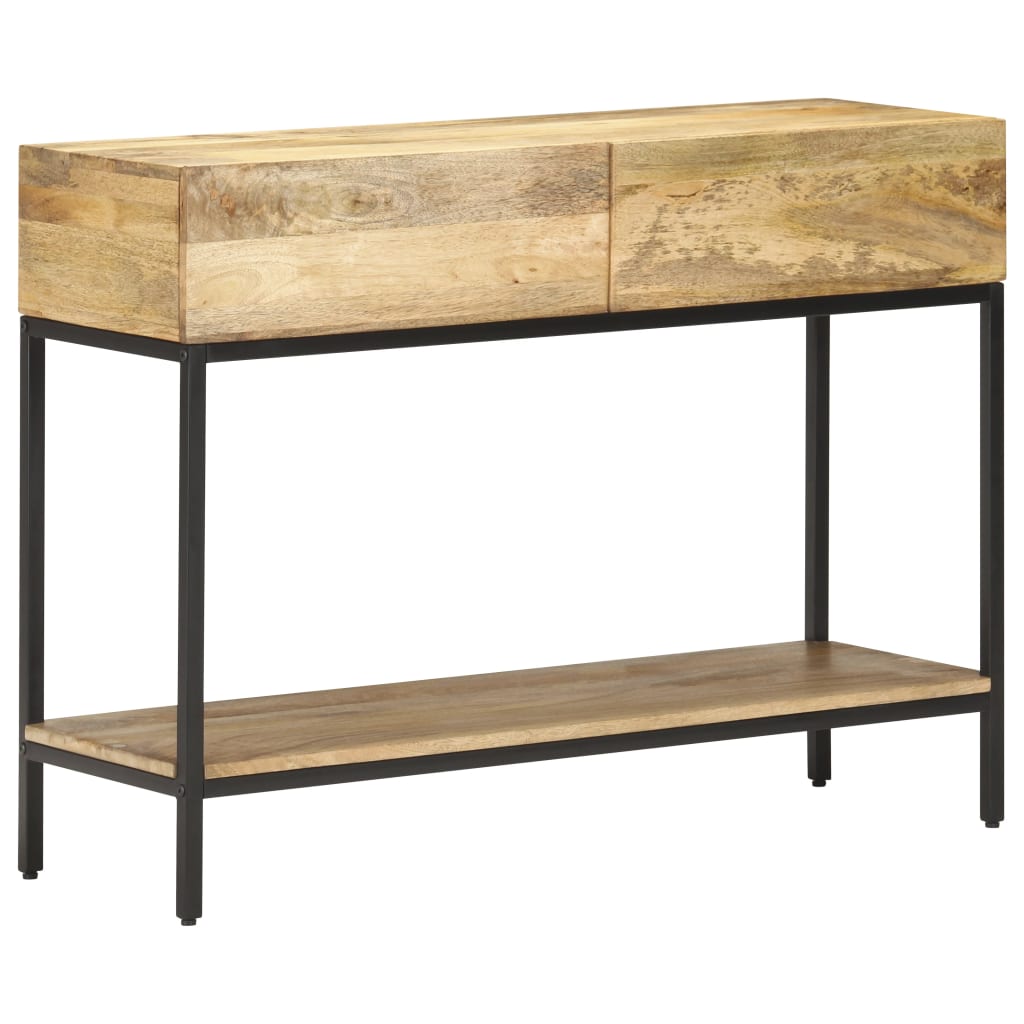 Table console 100x35x76 cm Bois de manguier massif - XIOS