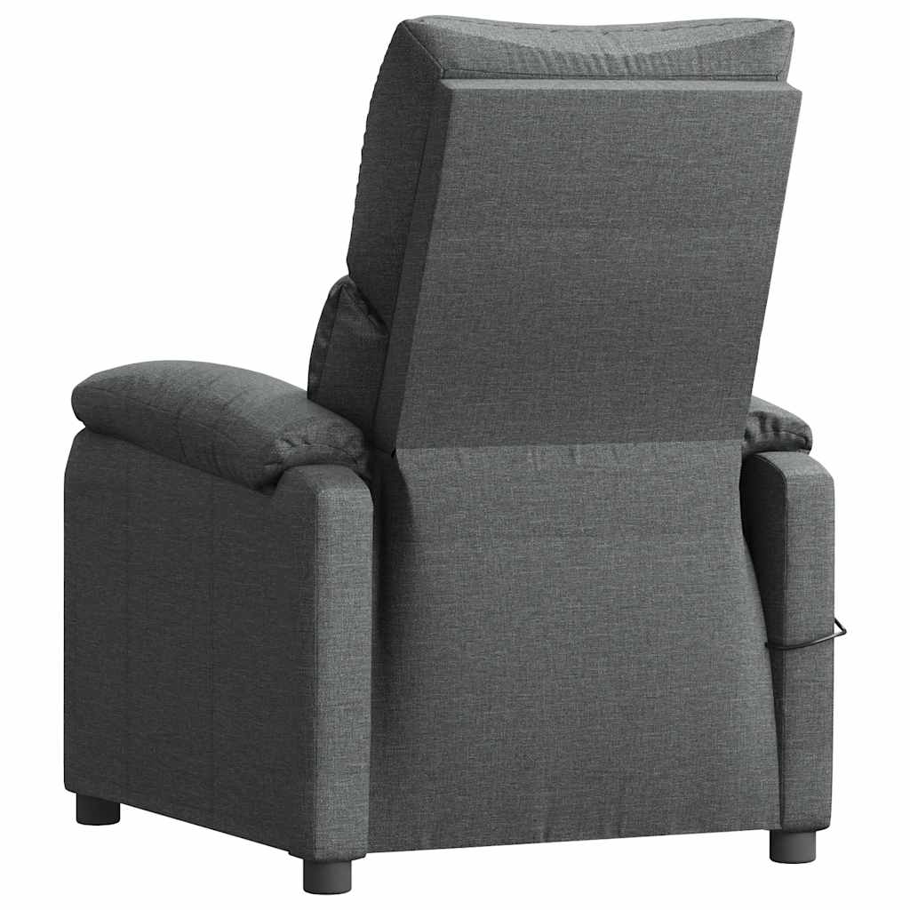Fauteuil de massage Gris foncé Tissu - XIOS
