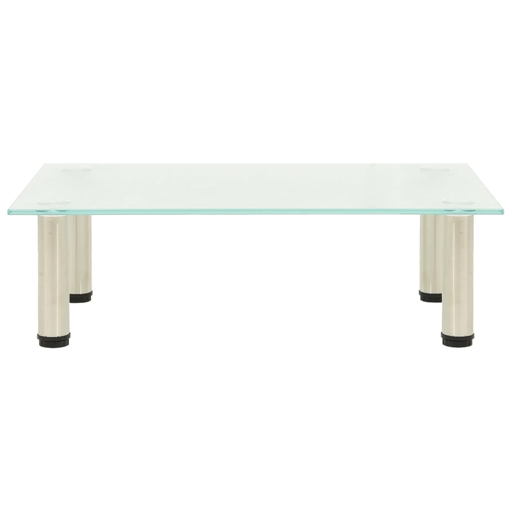Meuble TV Givré 60x35x17 cm Verre trempé - XIOS