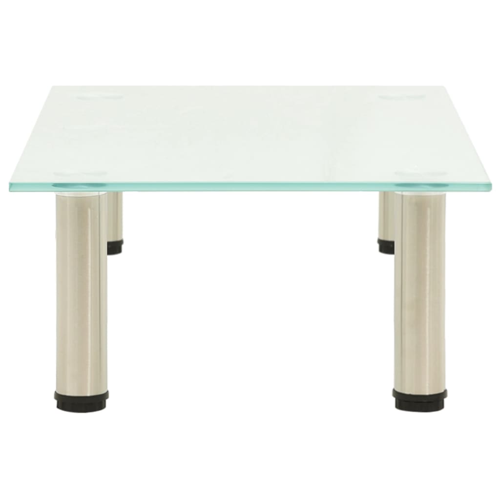 Meuble TV Givré 60x35x17 cm Verre trempé - XIOS