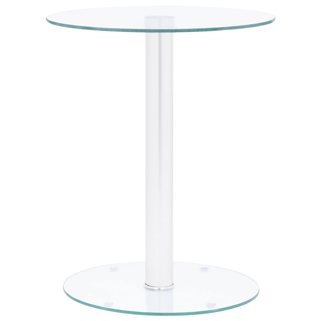 Table basse Transparent 40 cm Verre trempé - XIOS