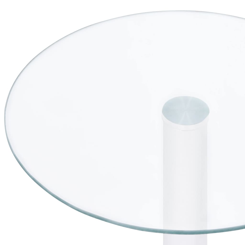 Table basse Transparent 40 cm Verre trempé - XIOS