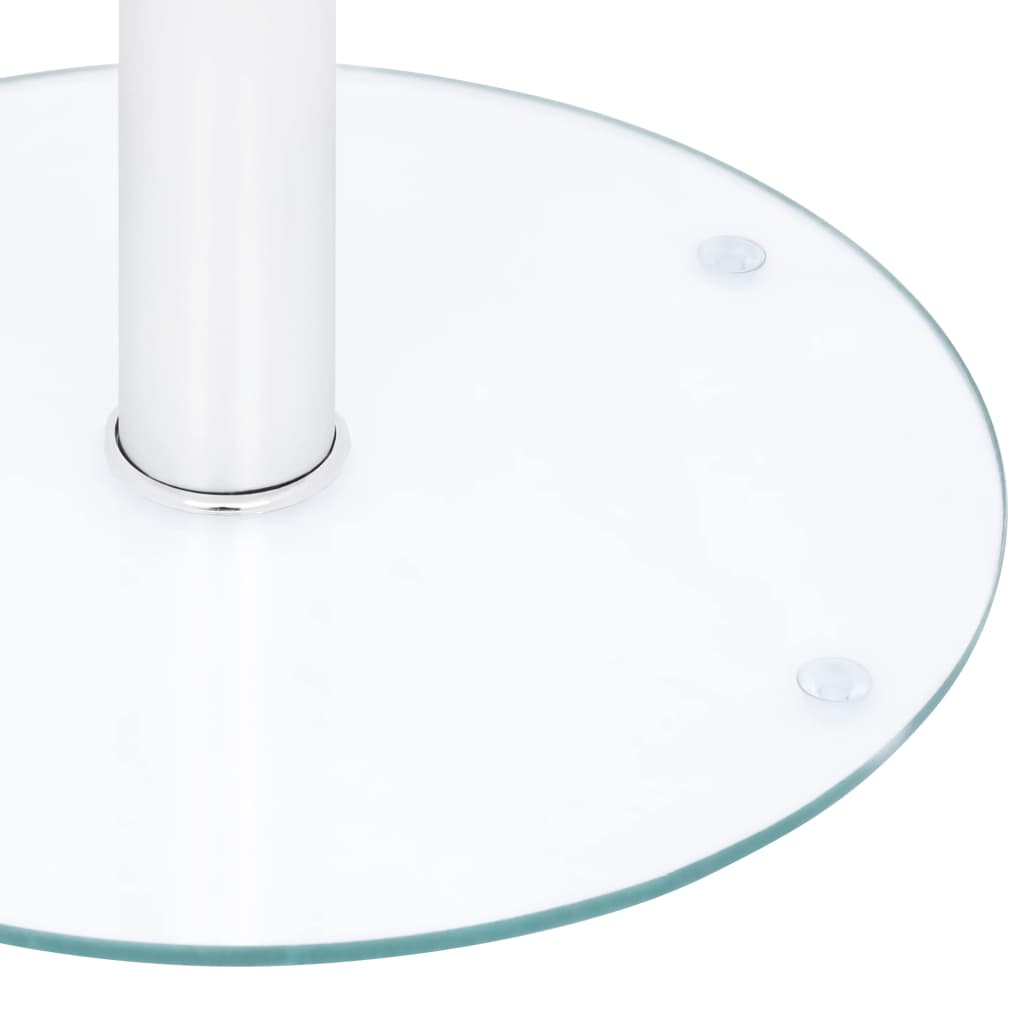 Table basse Transparent 40 cm Verre trempé - XIOS
